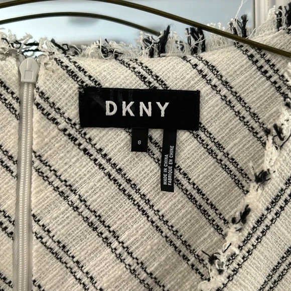 😻 DKNY asymmetric dress size 8 - Picture 4 of 16